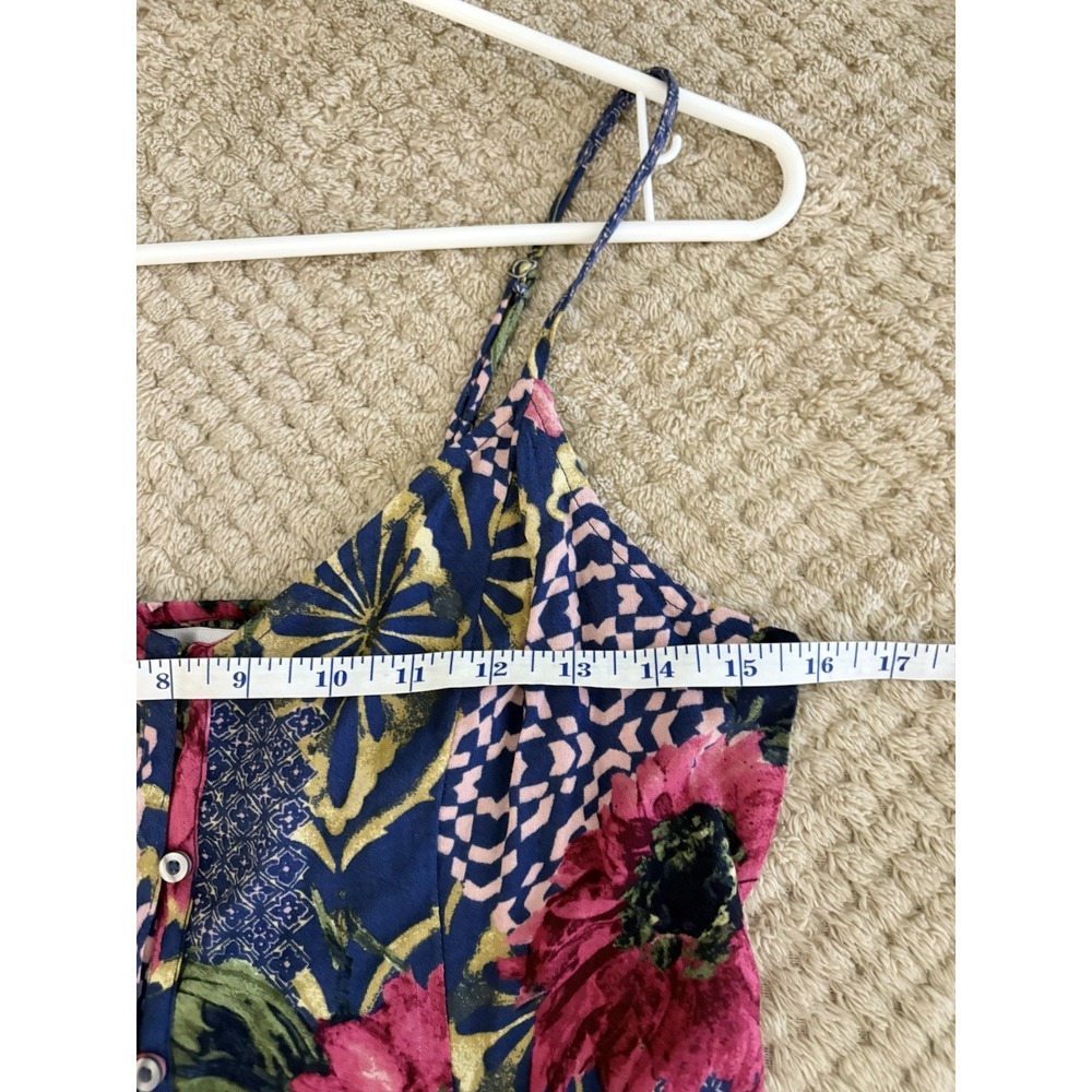 Abercrombie & Fitch Floral Mini Babydoll Cottage Core Boho Resort Y2K  M - Picture 10 of 13